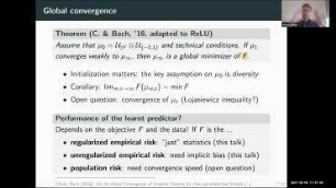 Analysis of Gradient Descent on Wide Two-Layer Neural Networks