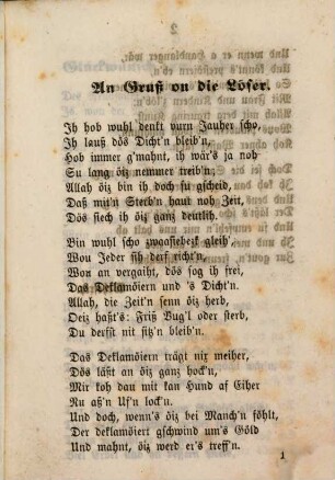 Gedichte in Nürnberger Mundart. 3