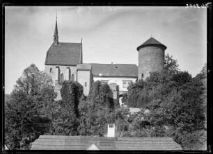 Sternberg (Šternberk/Tschechische Republik). Burg Sternberg (Šternberk). Außenansicht