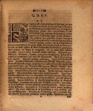 Studium theologiae polemicae contra fanaticos et novatores, nominatim, G. Arnoldum, defensum