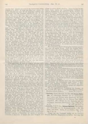 258-262 [Rezension] Amelung, Karl, M. Johannes Mathesius, ein lutherischer Pfarrherr des 16. Jahrhunderts. Sein Leben und Wirken, unter Benutzung des handschriftlichen Nachlasses des sel. Pfarrers Chrn. Müller dargestellt