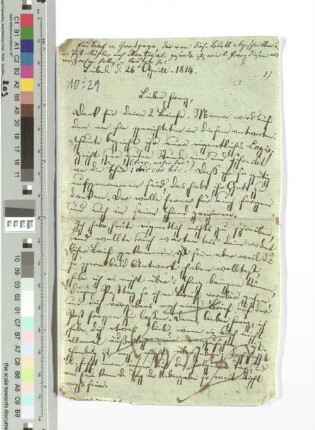 Brief an Franz Claudius