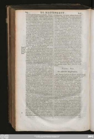 Caput VII. De adiunctis Magistratibus.