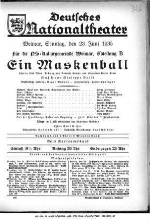 Ein Maskenball