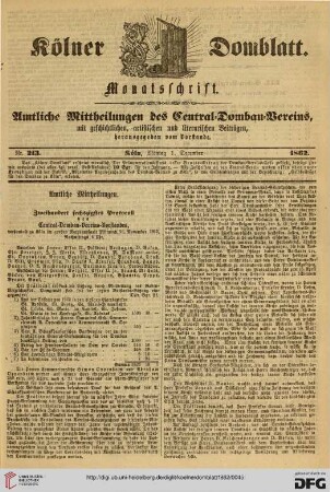 Nr. 213 (01.12.1862)
