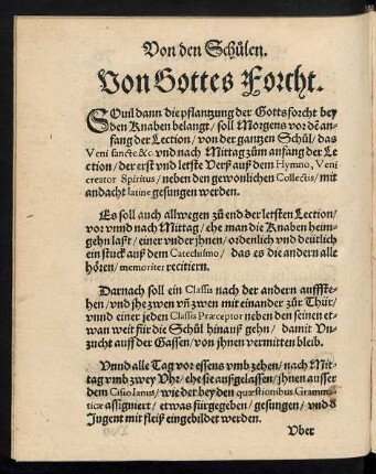 Von Gottes Forcht.