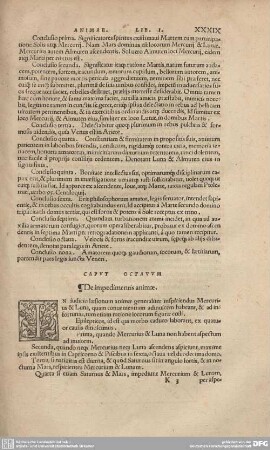 Caput Octavum. De impedimentis animae.