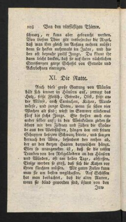 108-109, XI. Die Ratte