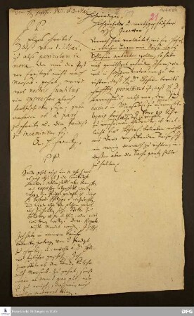 Brief von August Hermann Francke an [Ernst Christian Philippi].