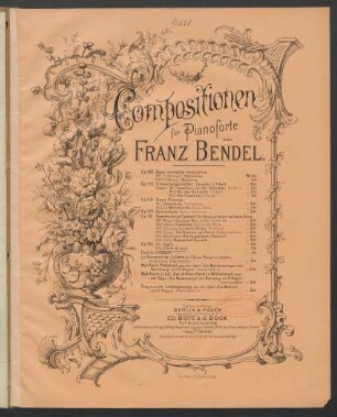 Chant du soir : op. 125 No. 2