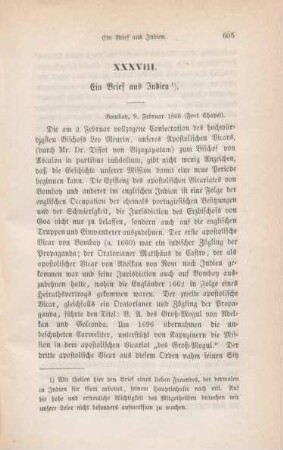 605-611 Ein Brief aus Indien
