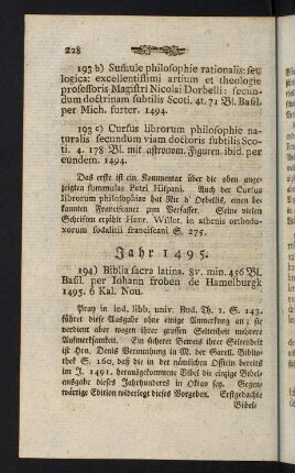 228-250, Jahr 1495 - Jahr 1496