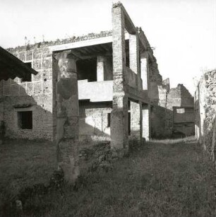 Pompeji. Haus mit den zwei Stockwerken