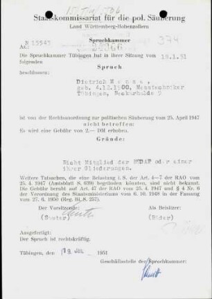 Menze, Dietrich