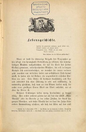 Salomon Geßner : Mit ungedruckten Briefen ; mit Reproduktionen von Radirungen Salomon Geßners