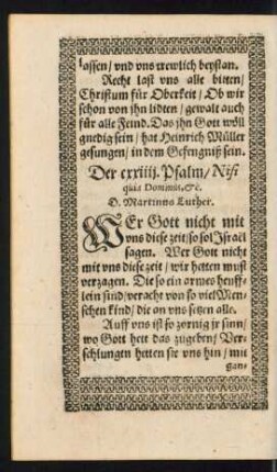 Der cxxiiii. Psalm ...
