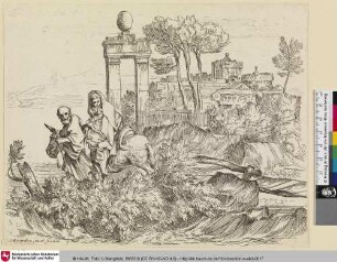 [Autre Fuite en Égypte.; Eine andere Flucht aus Ägypten]