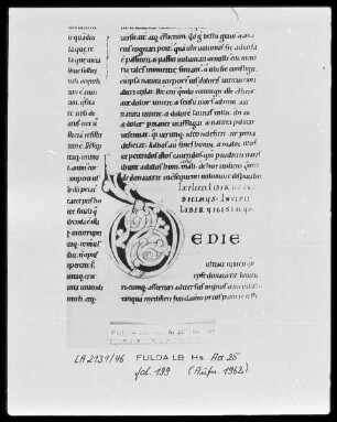 Augustinus, De civitate Dei — Initiale D (edie), Folio 199 recto
