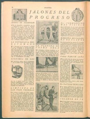 Jalones del progreso