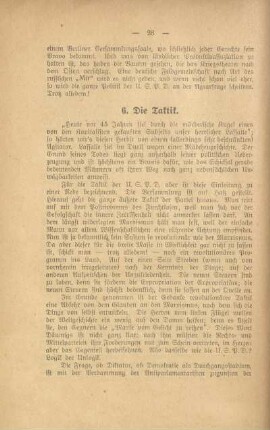 6. Die Taktik