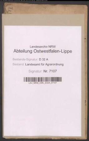 Höfer Marsch, Krs. Paderborn. Hudebefreiung
