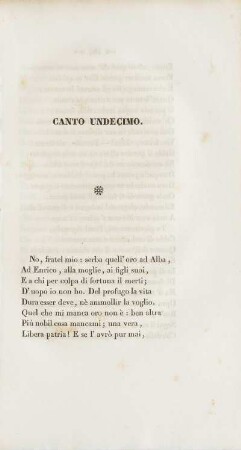 Canto Undecimo