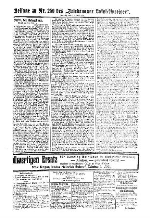 Beilage zu Nr. 250
