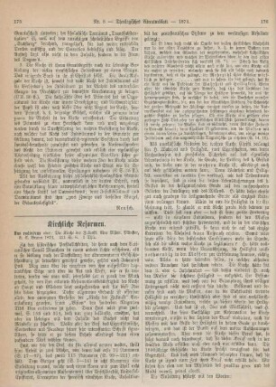 175-182 Kirchliche Reformen