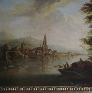 Rheinlandschaft bei Eltville