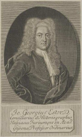 Bildnis des Jo. Georgius Estor