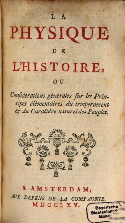 La physique de l'histoire