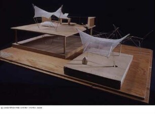 Audienzsaal "Kings Office Entrance Roof", Eingangsvordach - 4 Modelle der Bedachung