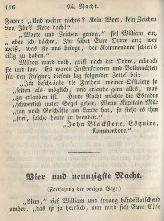 Vier und neunzigste Nacht