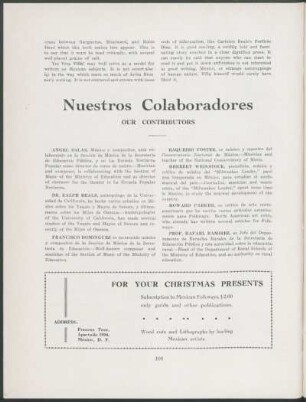 Nuestros colaboradores
