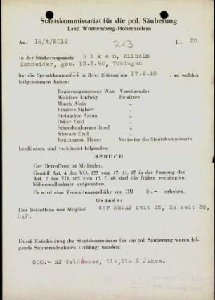 Rixen, Wilhelm
