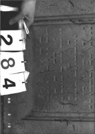 Grabstein 284 (Detailaufnahme 2)