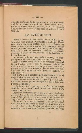 La ejecución