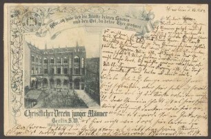 Ansichtskarte Christlicher Verein junger Männer, Wilhelmstraße 34