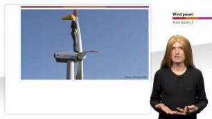 Rotor Blades 3 - Difference of wind turbines and aeroplanes