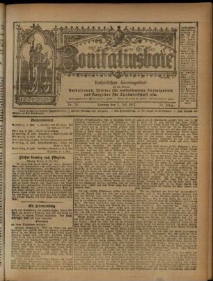 Ausgabe vom Sonntag, den 01. Juli 1917.