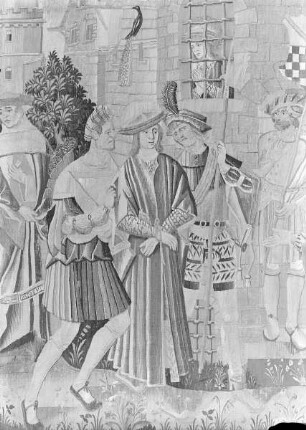 Teppich mit Szenen aus dem Leben des heiligen Florentius