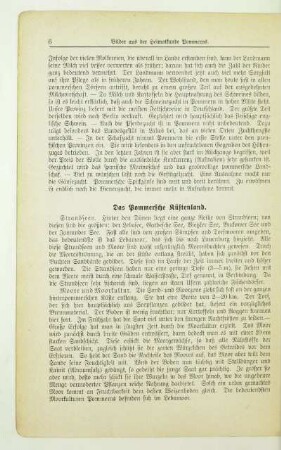 Das Pommersche Küstenland