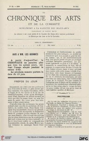 Nr. 22 (30 Mai)