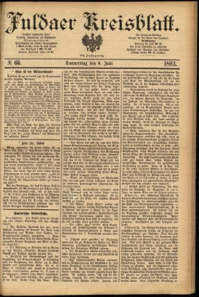 Ausgabe vom Donnerstag, den 08. Juni 1893.