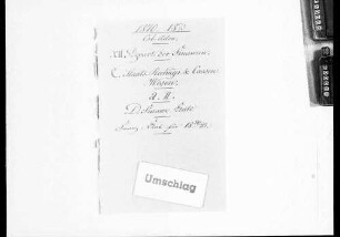 Finanzetat für 1870/1873 (1870-1873)