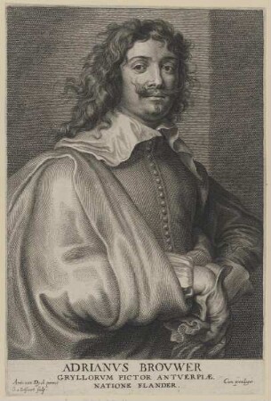 Bildnis des Adrianvs Brovwer