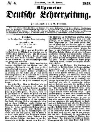 Protokolle der 9. allgemeinen deutschen Lehrerversammlung