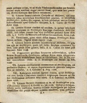 Diem Natalem Serenissimi Principis Ac Domini Domini Christiani Friderici Caroli Alexandri Marggravii Brandenburgici ... In Lyceo Culmbacensi ... Ad Vitam Streitbergerianam Aliqvot Docvmenta