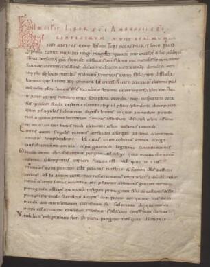 S. Ambrosii liber super CXVIII. psalmum - BSB Clm 13040