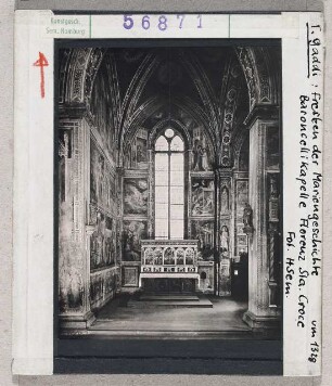 Taddeo Gaddi: Florenz, S. Croce, Baroncelli-Kapelle, Mariengeschichte